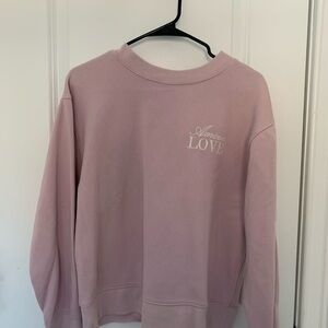 Pink Amour Love Sweatshirt